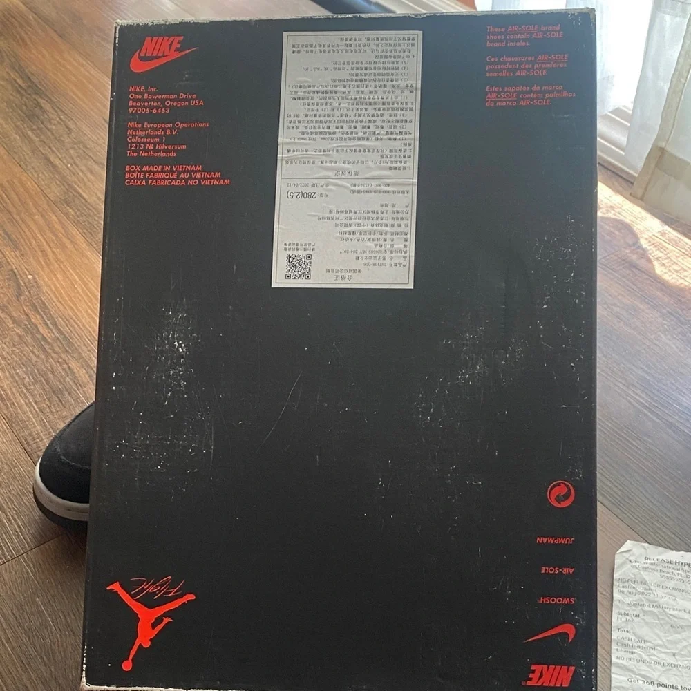 Jordan 4 Military Black and Gray Retro Sneakers